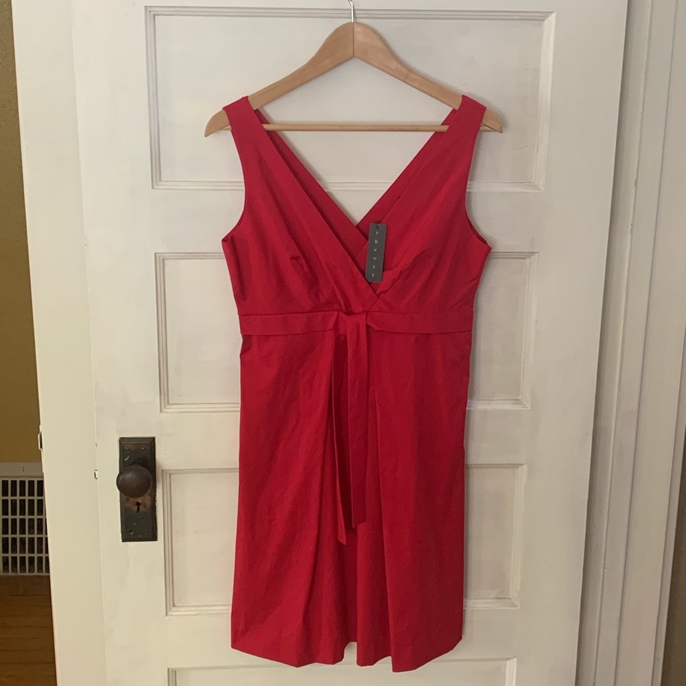 NWT Theory Size 8 Red Dress